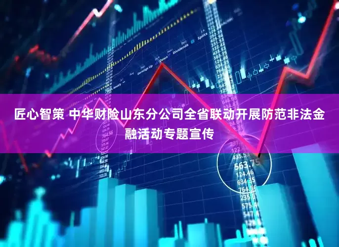 匠心智策 中华财险山东分公司全省联动开展防范非法金融活动专题宣传